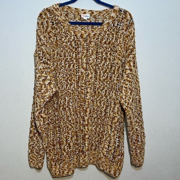 LulaRoe Womens Open Knit Sweater Size 3XL - Picture 3 of 13